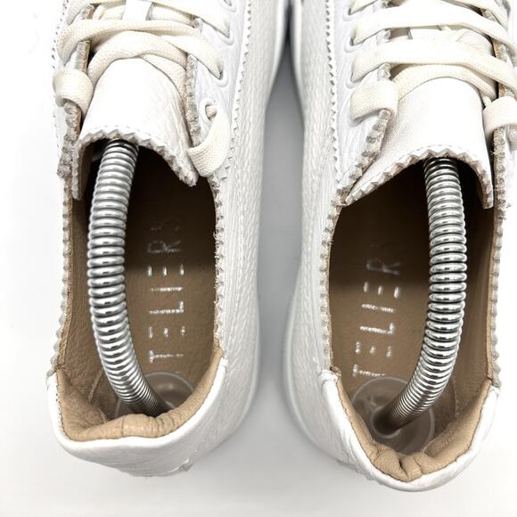 Ateliers Shoes Mens Size 41 White Woven Leather Low‎ Top Casual Sneakers Comfort - Picture 7 of 9